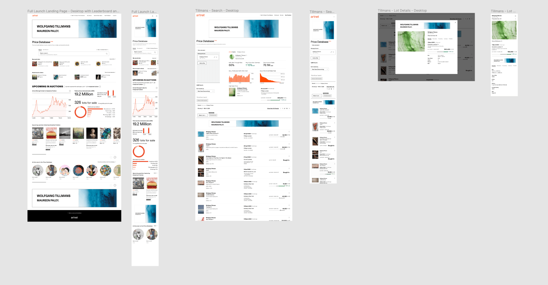 Designs for desktop and mobile